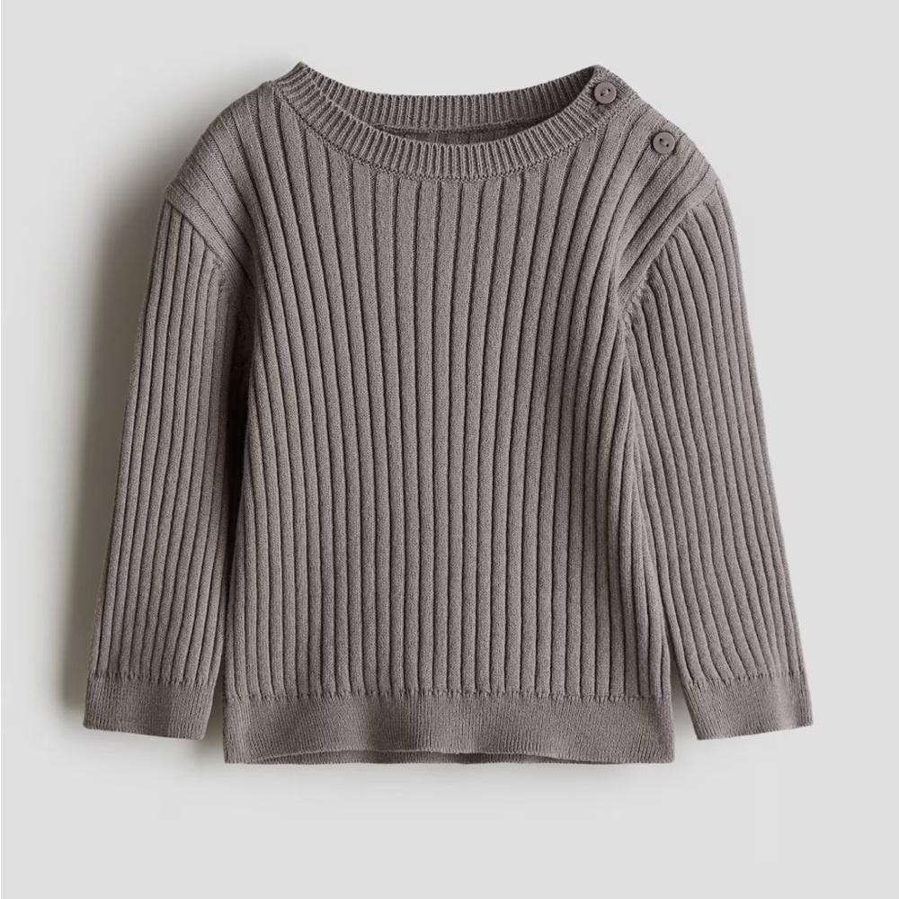 Ribbed Knit Sweater